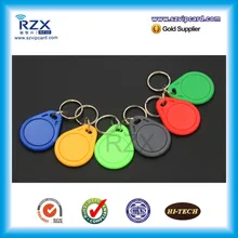 1000 шт/партия, разные цвета 125 кГц EM4305 чип RFID брелок смарт-тег предварительно окрашенная оцинкованная сталь) с низкой ценой