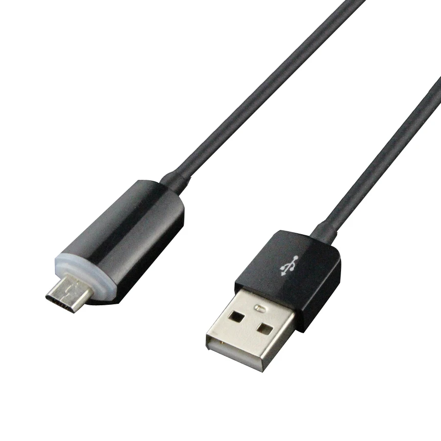 Горячая Распродажа COOLSELL New II 1 м 3 фута(2 м 6 футов) Micro USB 2,0 Дата-кабель светодиодный кабель для быстрой зарядки и синхронизации питания высокого качества-черный, белый