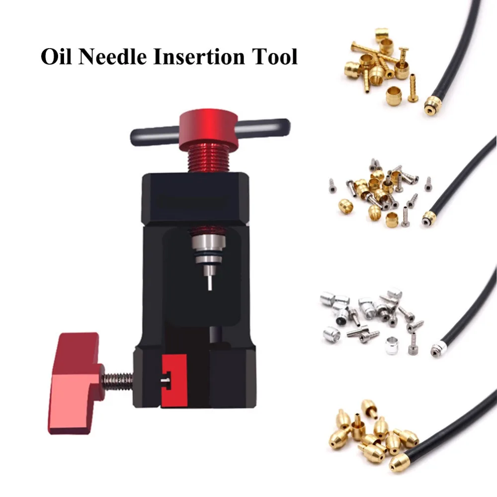 

Bike Repair Tools Oil Bleed Pipeline Connector Oiling Olive Head Bicycle Oiling Needle Inserting Aid Tool Push Cycling Entry