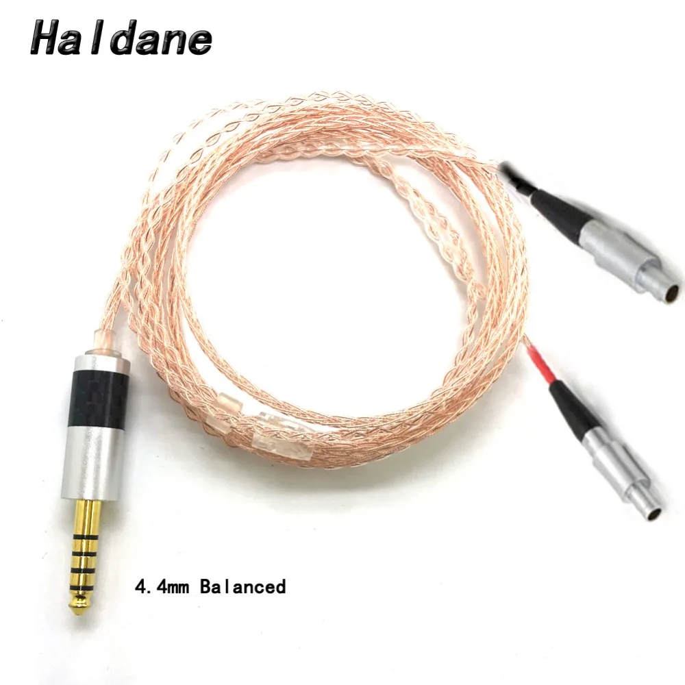 Free Shipping Haldane 8 core HD800 HD800S HD820 Headphone Upgrade Cable 3 5 2 5mm TRRS 4 4mm Balanced Headset Cable