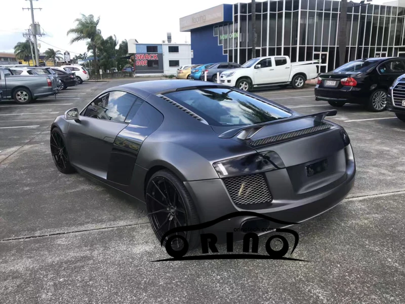 Dark Satin Grey Vinyl Wrap-7.