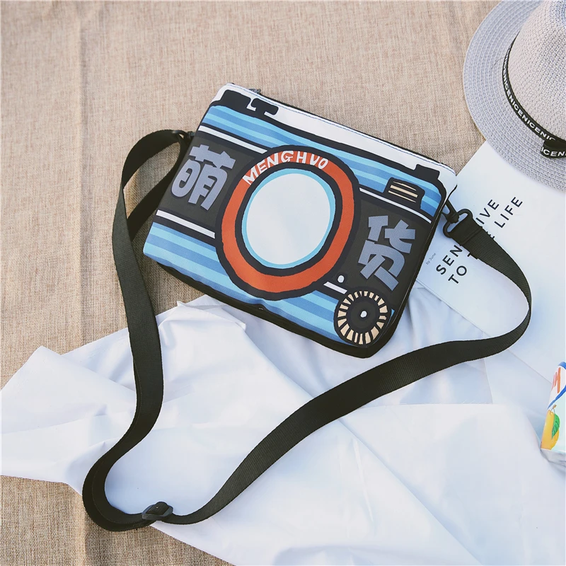 Menghuo 2018 Personality Retro 3D TV Tape Camera Radio Shape Women Handbag Ladies Shoulder Bag Messenger Bag Rock Cross-body Bag (7)
