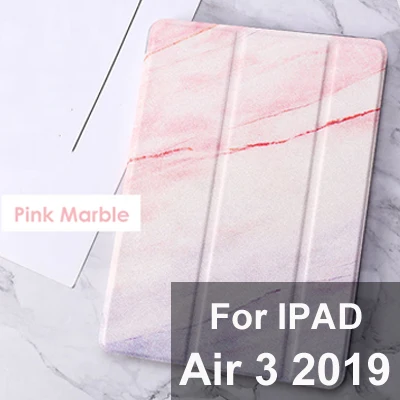 C2 for iPad Air 3 Для iPad mini 5/Air 3 чехол с мраморной текстурой TPU кожаный смарт-чехол для iPad Чехол Air 1/2 Mini 2 3 4 Pro 10,5 Автоматический Режим сна - Цвет: C2 for iPad Air 3