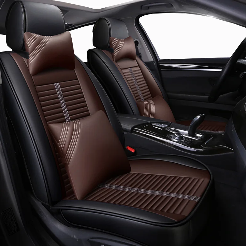 Новинка кожаные универсальные автомобильные чехлы на сиденья для chevrolet impala lacetti