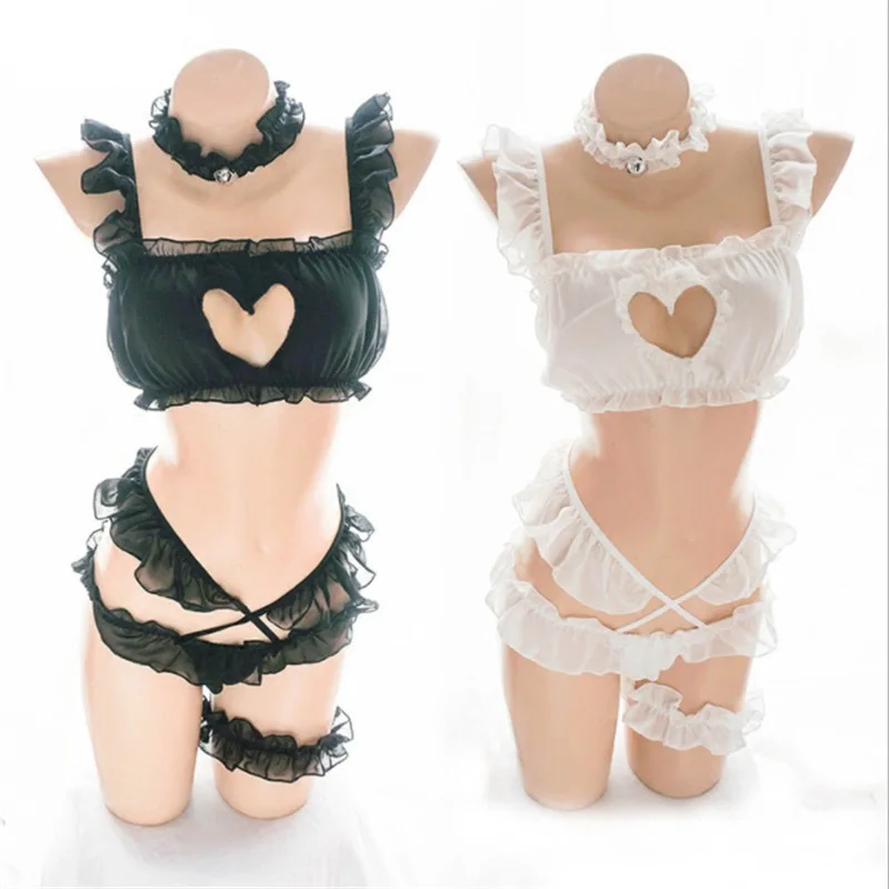 Mu-eca-de-beb-japonesa-lencer-a-Sexy-mujer-chica-Lolita-Cosplay-Sexy-encaje-er-tico