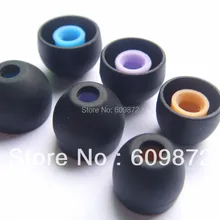 Linhuipad вкладыши резиновые силиконовые повязки в уши чехлы для наушников двойные цвета наушники 1000 шт/партия