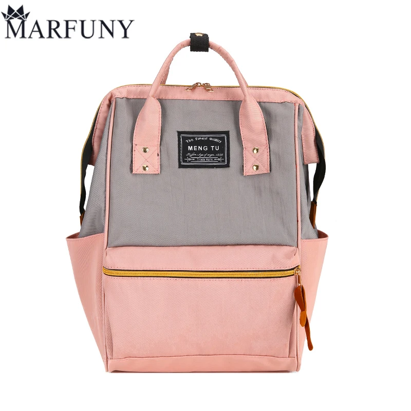 

MARFUNY Brand Fashion Backpack Schoolbags For Teenage Girls Bag Backpack Female Kanken Backpacks Women 2018 Nylon Schoolbag