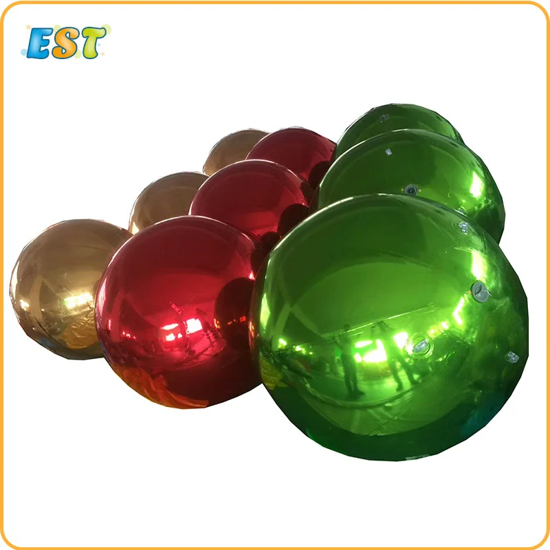 

8 Colors Mirror Show Ball Reflective Giant Inflatable Mirror Ball Hot Sale Giant Inflatable Ball For Advertising