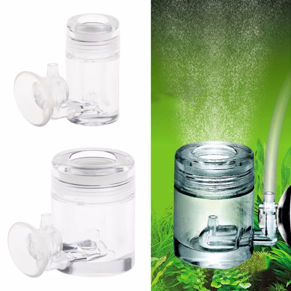 

2 in 1 CO2 Diffuser With Bubble Counter Acrylic Aquarium Fish Tank Aquatic Plant 2 Size Aquatic Supplies C42