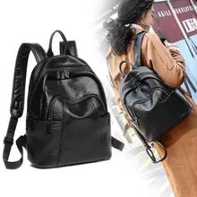 Fashion Casual Women Backpack High Quality Youth Leather Backpacks for Teenage Girls Female School Shoulder Bag Bagpack mochila Fashion Casual Women Backpack High Quality Youth Leather Backpacks for Teenage Girls Female School Shoulder Bag Bagpack mochila