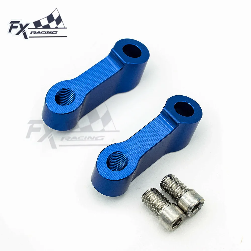 CNC Universal Aluminum Motorcycle Mirror Mount Riser Extender Adapter M8 For Left Hand Threads 8mm X 1.25mm Pitch | Автомобили и