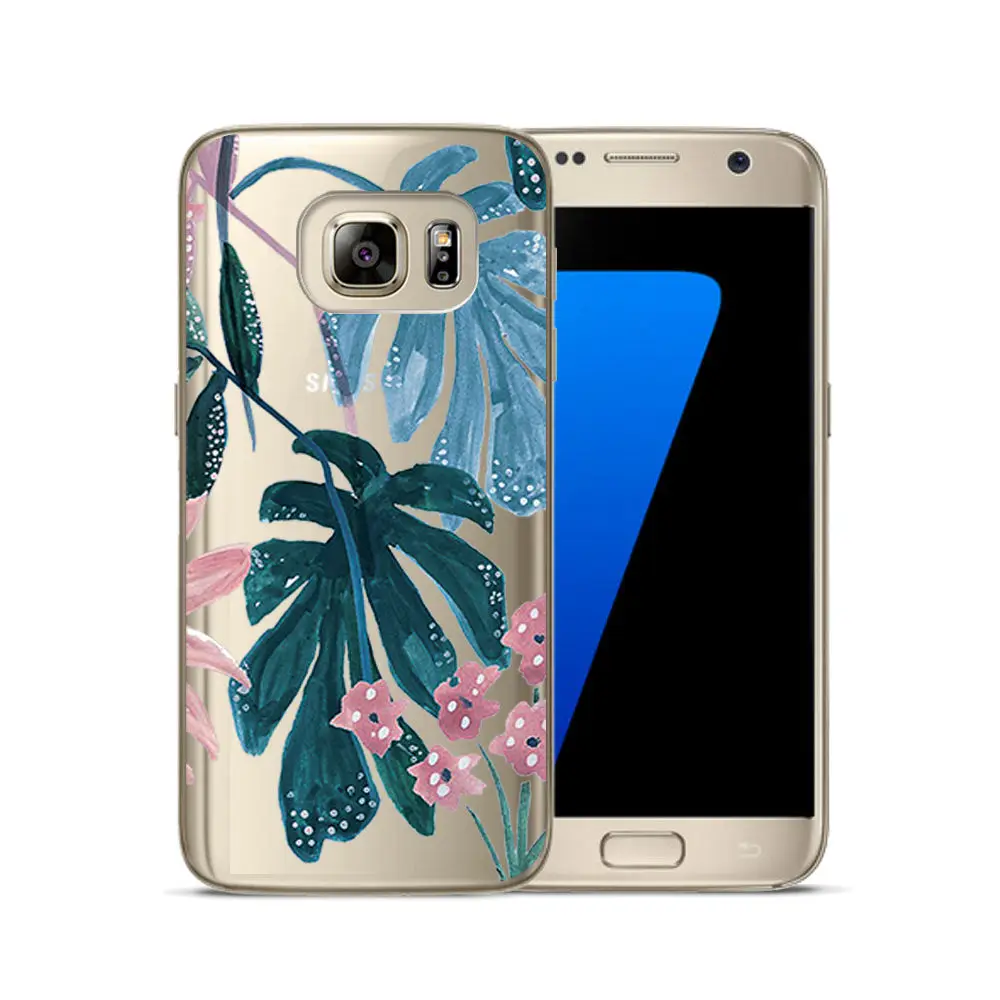 Soft TPU Case FOR Samsung S9 Plus Smart Back Protective Phone Case FOR Samsung S8 Clear painted Case FOR Galax S6 S7 S8 Plus S9 (17)