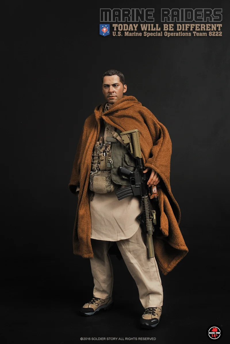 

1/6 scale Collectible Military figure Marine Raiders Today Will Be Different MSOT 8222 12" action figure doll model toy