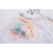 5 шт./кор. губка для макияжа влажный и сухой спонж основа BB крем для макияжа хлопок слоеный Замачивание воды большой случайный цвет отправка