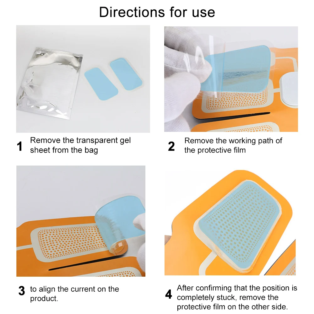 Gel Pads For EMS Machines Replacement Hydrogel Stickers (10, 20