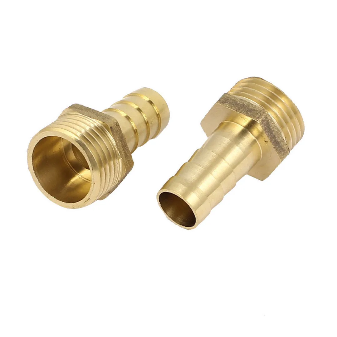 6mm 19mm Pipe Fitting Connector BSP to Brass Male Straight Barb Hose