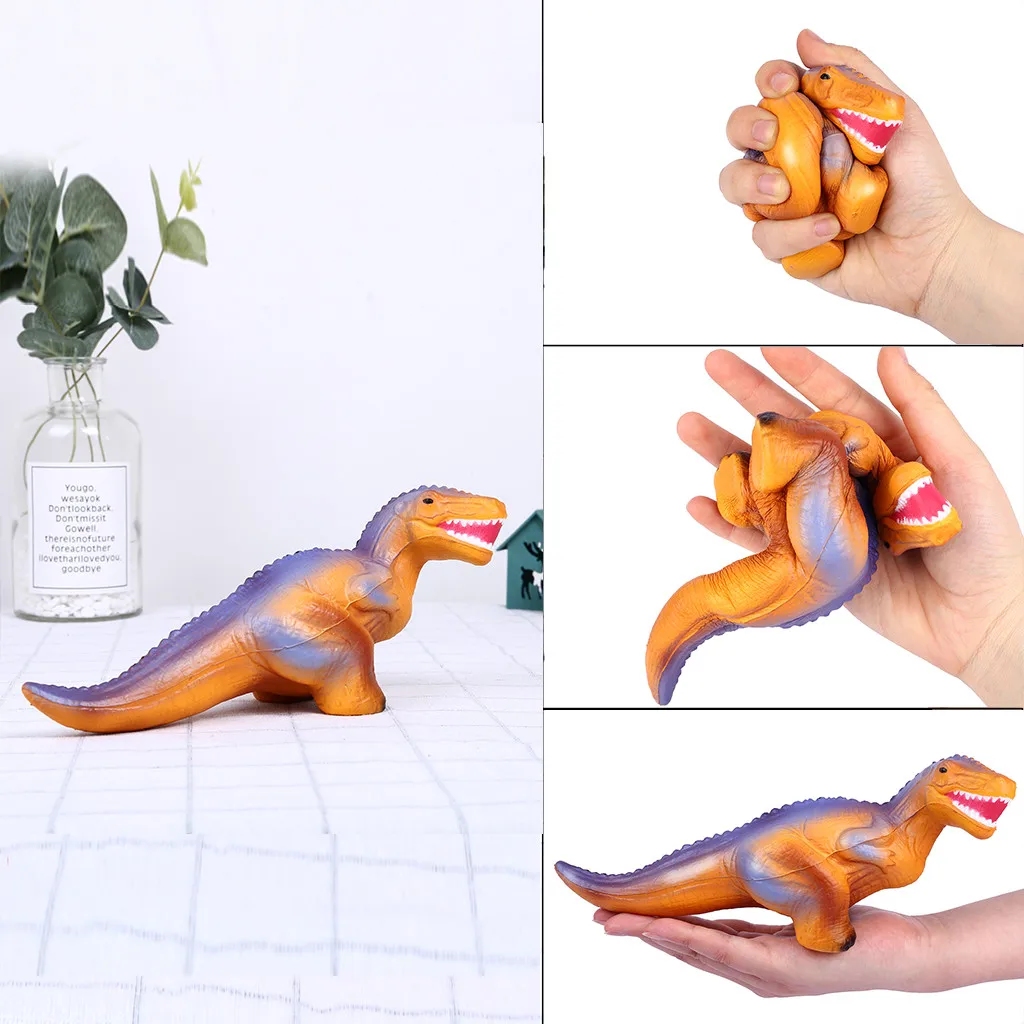 

Squishy Antistress Zoo World Realistic Dinosaur Figure Slow Rising Funny Children Toys Stress Reliever Toy Juguetes Oyuncak