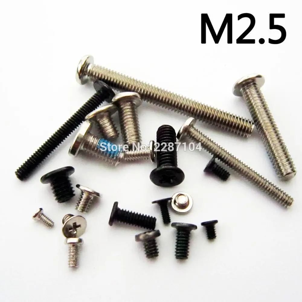 25pcs M2.5 Metric Thread diameter 2.5mm Laptop Notebook Computer Phone