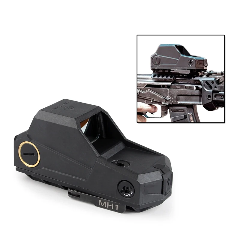 MH1 Red Dot Sight Reflex  Largest Field of View Night Vision With QD Quick Detach and USB Charger for Tactical Hunting Airsoft Scope RL5-0041 (2-1)