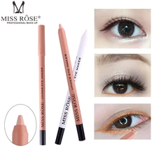 Водостойкий карандаш для глаз белый коричневый хайлайтер контурный консилер Глянцевая Ручка инструмент для макияжа кисть для нанесения Косметики карандаш осветить