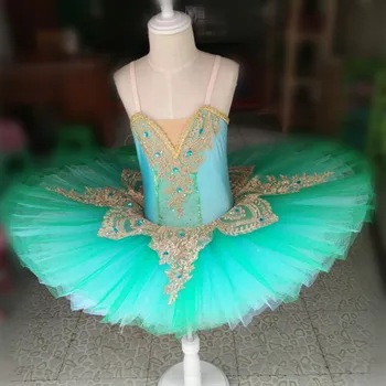 

Custom Style Faymoolon Adult Professional Swan Lake Tutu Ballet Costume Women Hard Organdy Platter Sleeping Beauty Dress 7 Layer