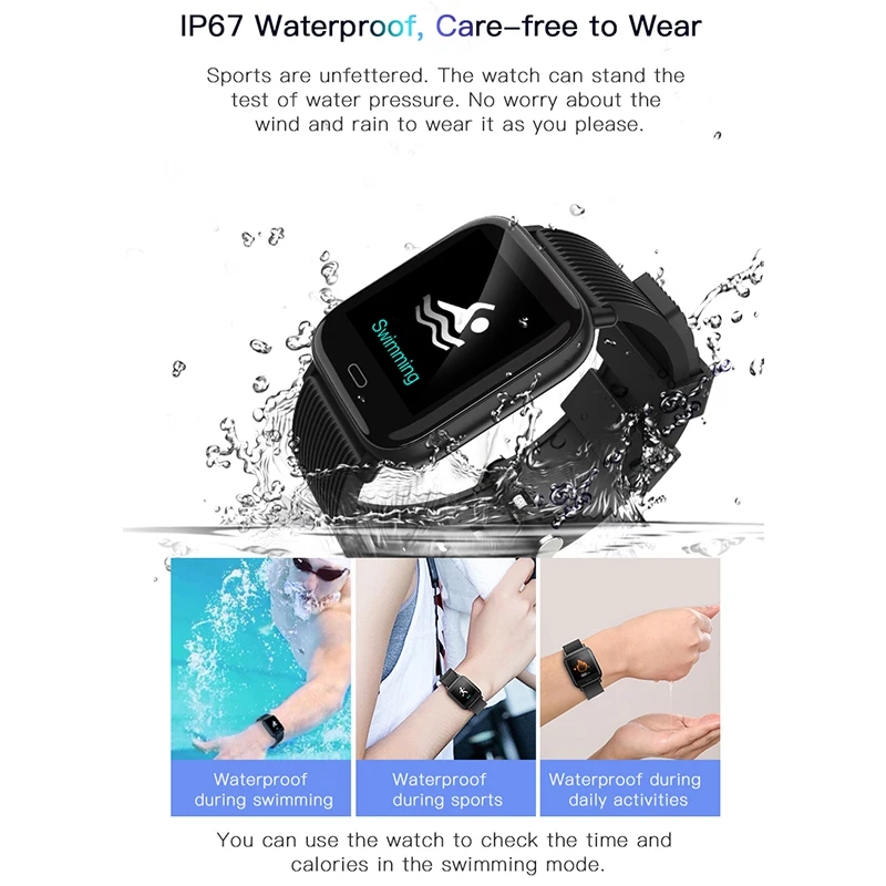 Смарт-часы для женщин, измеритель артериального давления, фитнес-трекер, водонепроницаемые Смарт-часы, спортивные наручные часы для мужчин G20