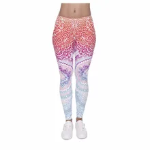Fashion Fitness Women Printed Leggings Casual Soft Work Out Elastic Plus Leggings Hot Sexy Summer Footless Leggings Trousers