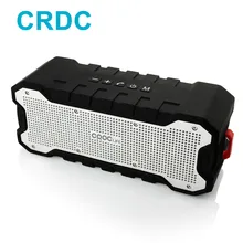 CRDC4.0 портативный беспроводный водонепроницаемый Bluetooth колонки Стерео HI-FI Звуковые ораторов с усиленными басами двойной 5 Вт драйверы 30ч длинные продолжель