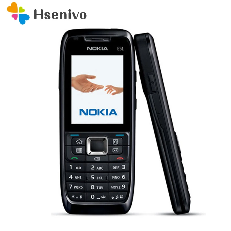 backmarket phones Nokia E51 with Camera Refurbished-Original  Mobile Phones JAVA WIFI Unlock Cell Phone Refurbished In Stock refurbished iphone