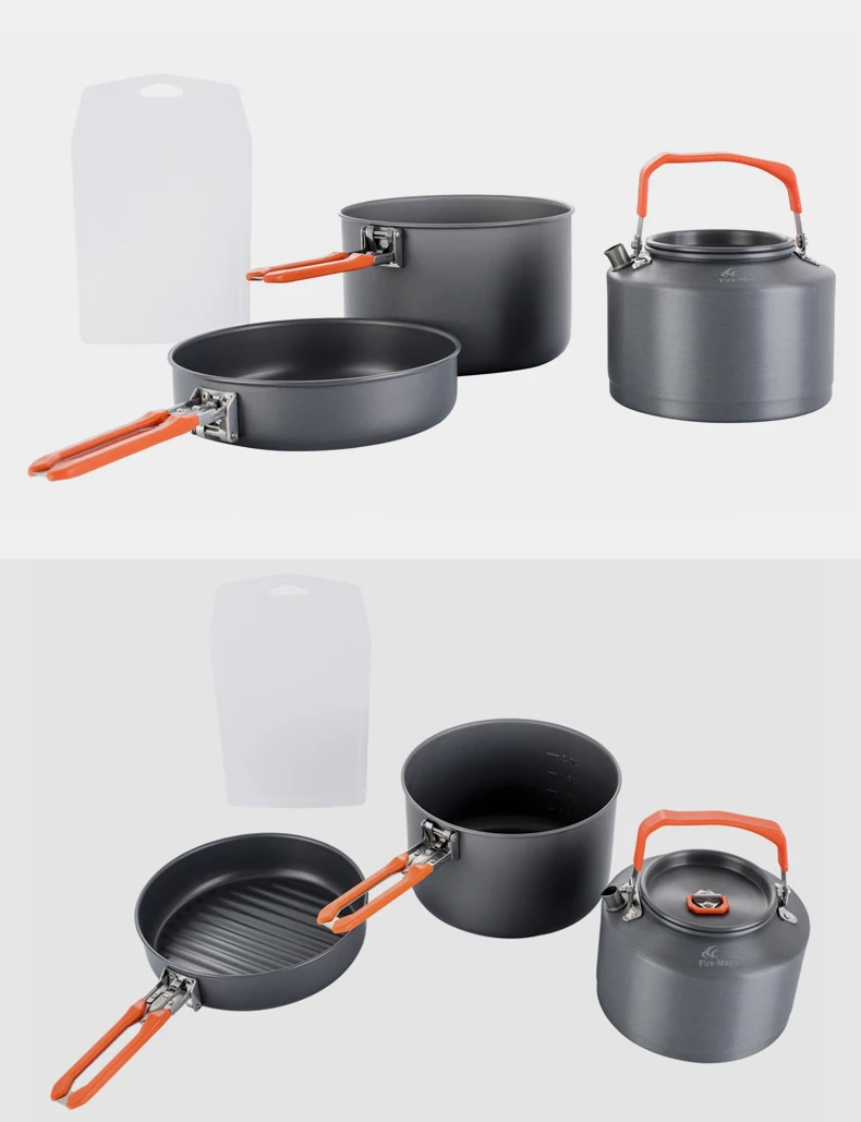 Fire Maple походная посуда для кемпинга походные инструменты для приготовления пищи для пикника Frypan набор складной для праздника Cuisiner 1 FMC-FC1