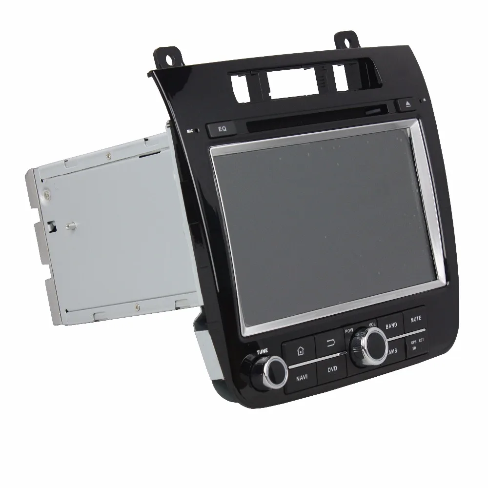 Best KLYDE 8" 2 Din 8 Core Android 8.0 1024*600 Car DVD Player For VW TOUAREG 2010-2014 Audio Stereo Radio Car Multimedia Player 3