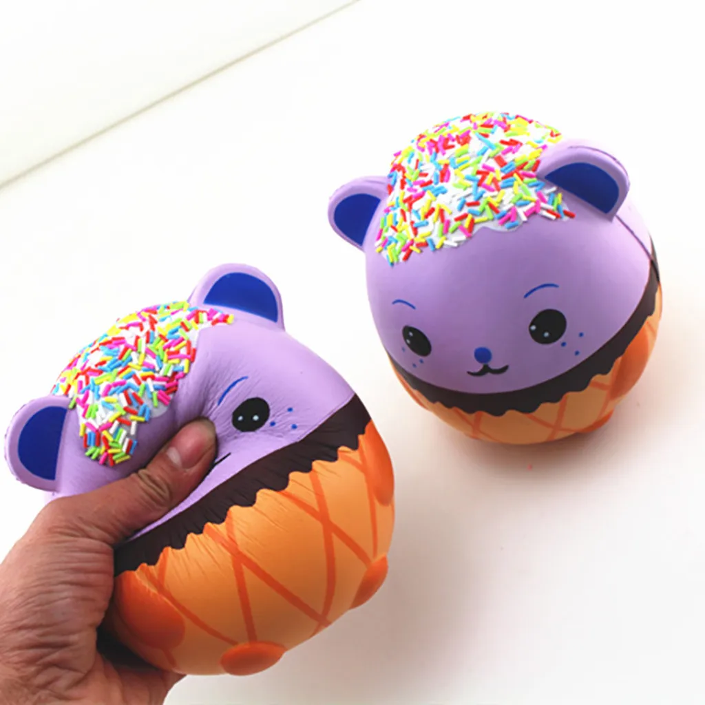 Игрушки для отдыха squishies мягкие Jumbo Милая панда ароматизированный медленно поднимающийся дети игрушечные лошадки кукла подарок весело