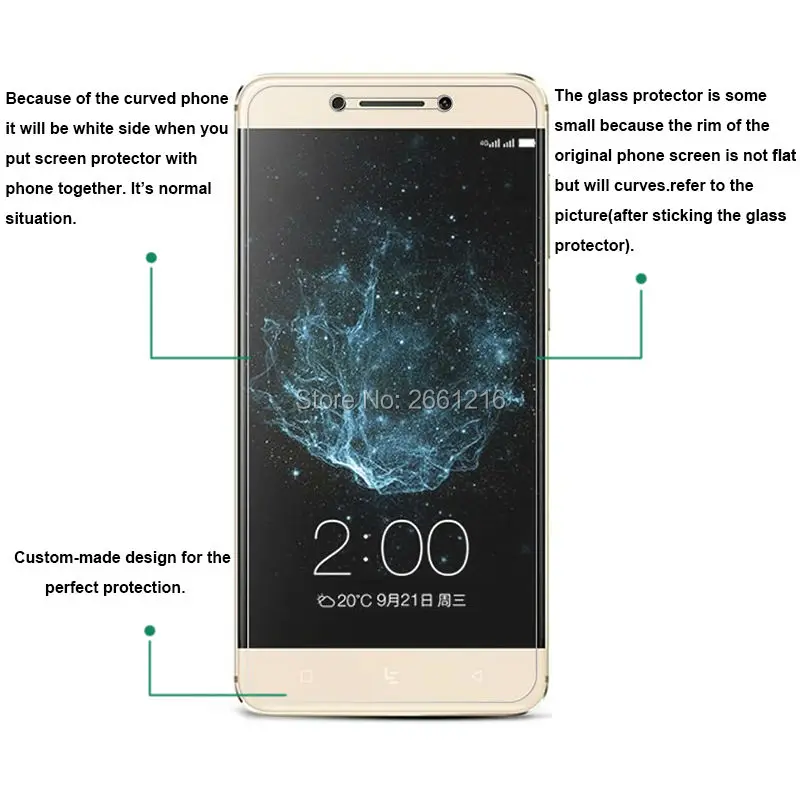 Для Letv LeEco Le Pro 3 X720 X728 Pro3 Elite X722 5 &quotзакаленное стекло 9H 2.5D Премиум Защитная пленка