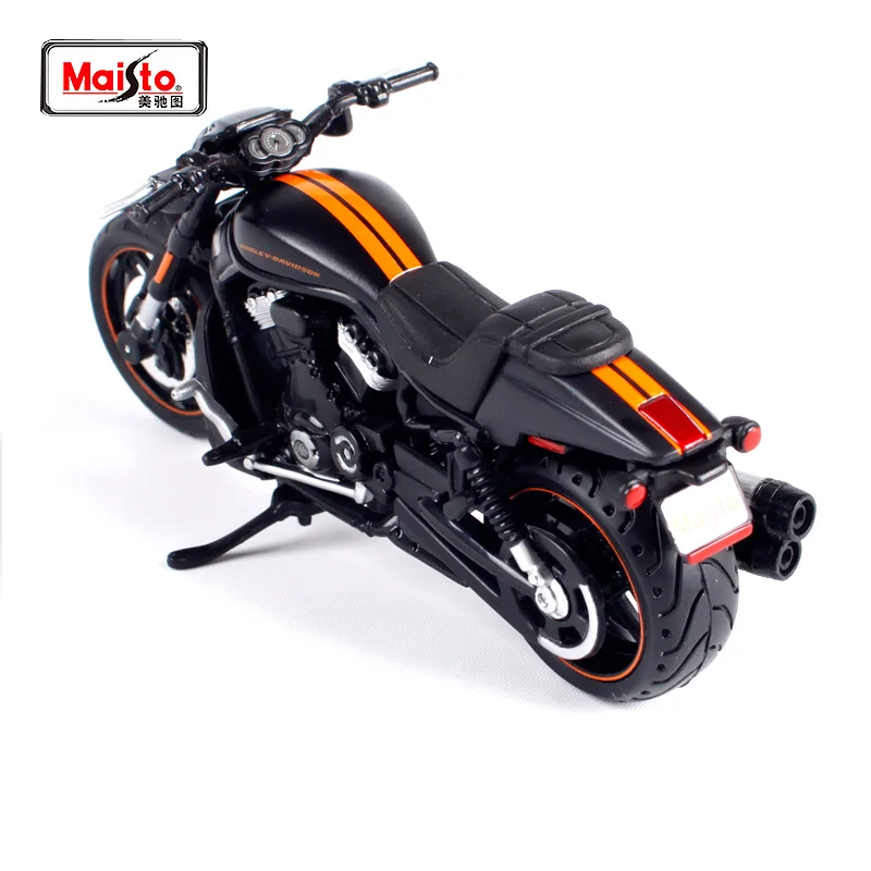 Maisto 1:18 2012 VRSCDX ночь стержень специальный мотоцикл литья под давлением черный
