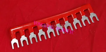 

10pcs/lot terminal block wire ferrules TBD20 10 Position
