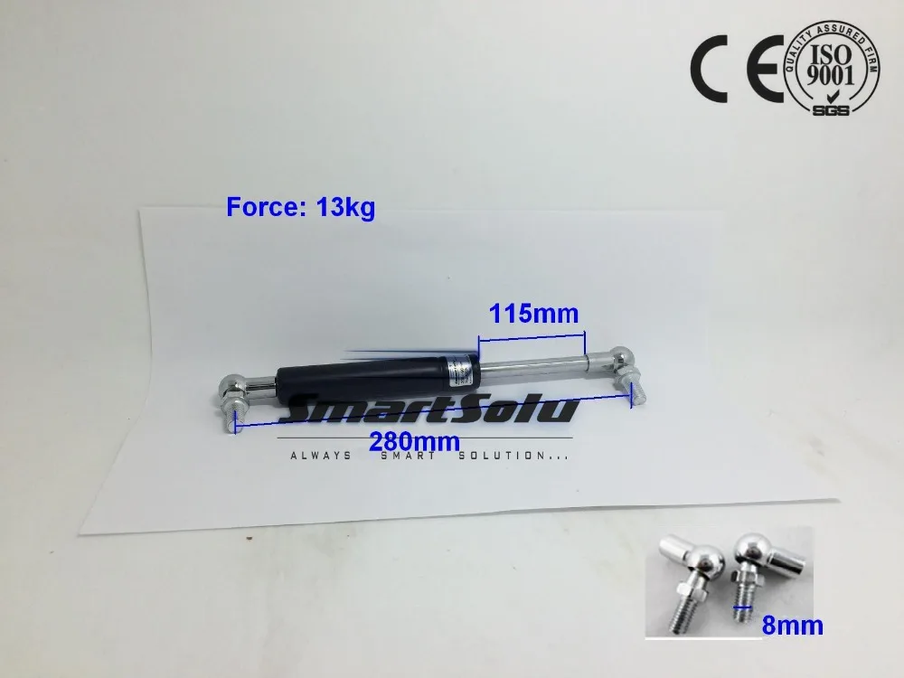 

Free Shipping 13kg/28.7lbs Force Gas Spring Gas Strut Shock Spring Lift Damper