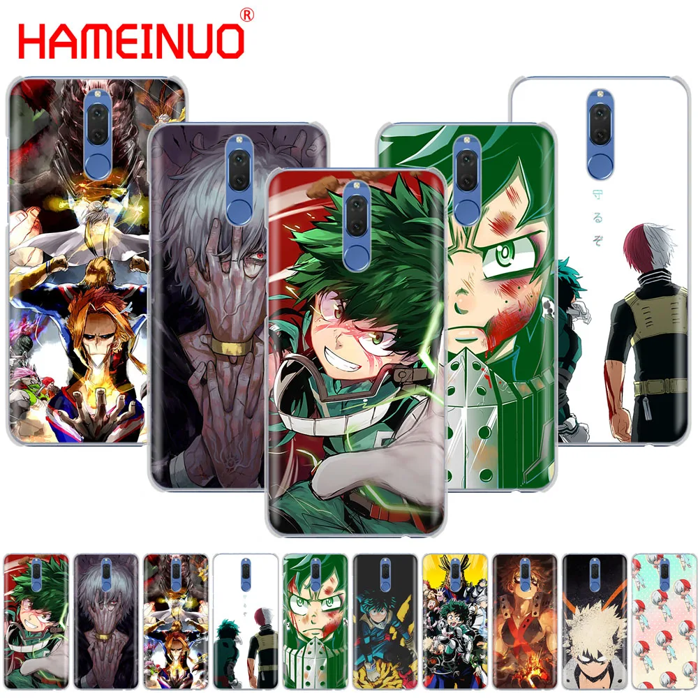 

HAMEINUO Boku no Hero Academia Cover phone Case for Huawei NOVA 2 2S 3e PLUS LITE p smart 2018 enjoy 7s mate 7 8 9 10 pro