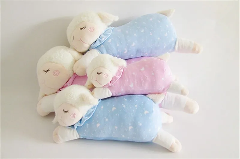 Super Soft Sweet Sheep Plush Toys Baby Kids Sleeping Comfort Stuffed Dolls Children Friends Lovers Gift 364656cm (14)