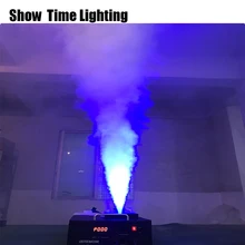 dj disco effect machine vertically place 1500W Led RGB deying fog mchine remote DMX512 control make fog on the stage effect monosodium glutamate effect on plasma cortisol