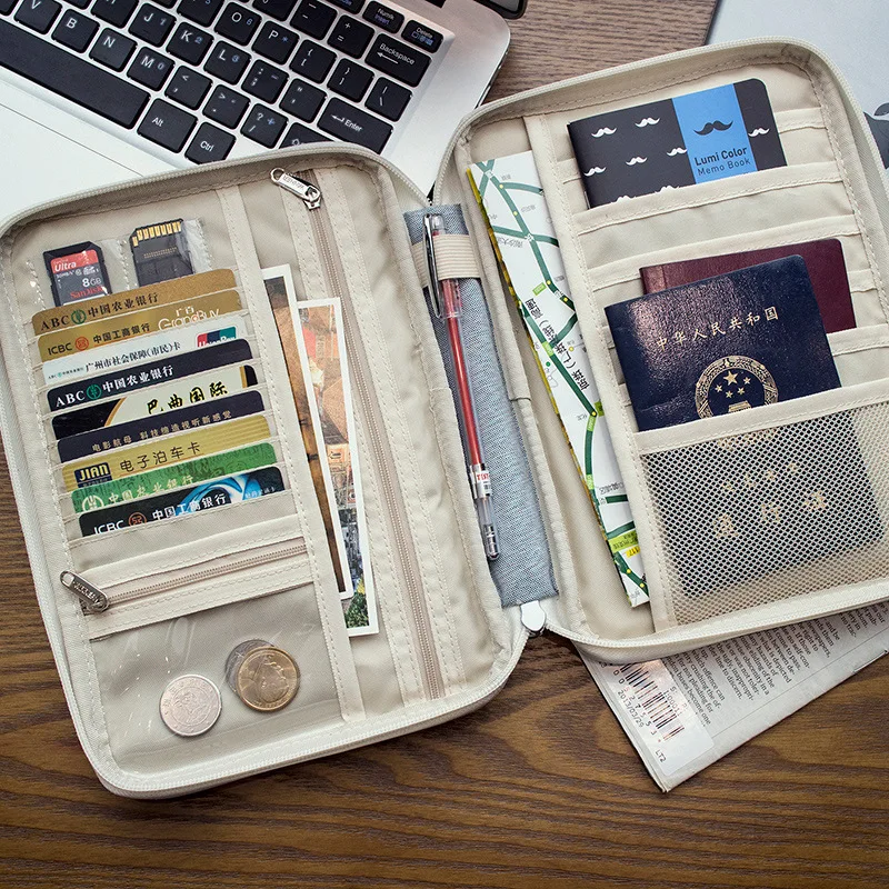 2018 New Passport Cover Travel Wallet Document Passport Holder