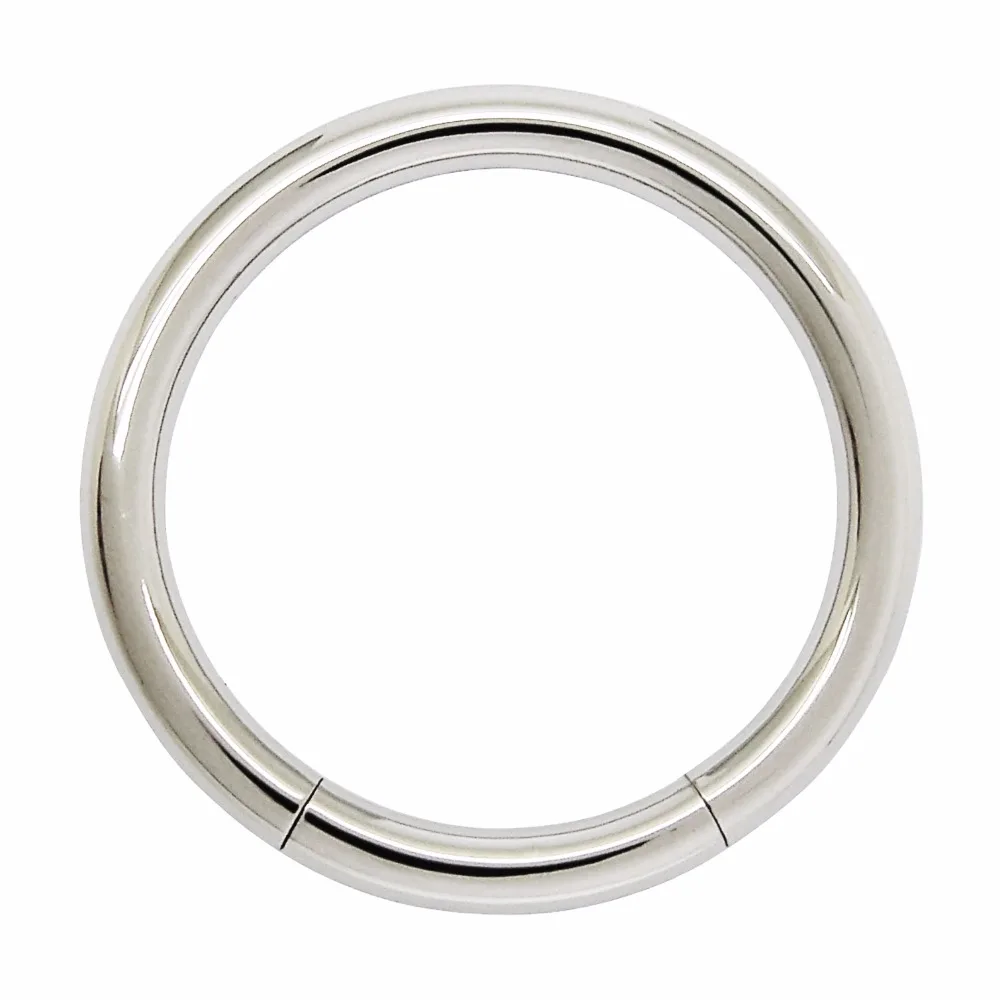 

2mm x 16mm titanium body piercing jewelry segment ring