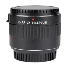 Viltrox C-AF 2X Увеличение удлинитель телеконвертера Автофокус Крепление объектива для Canon EOS EF Объектив DSLR камера