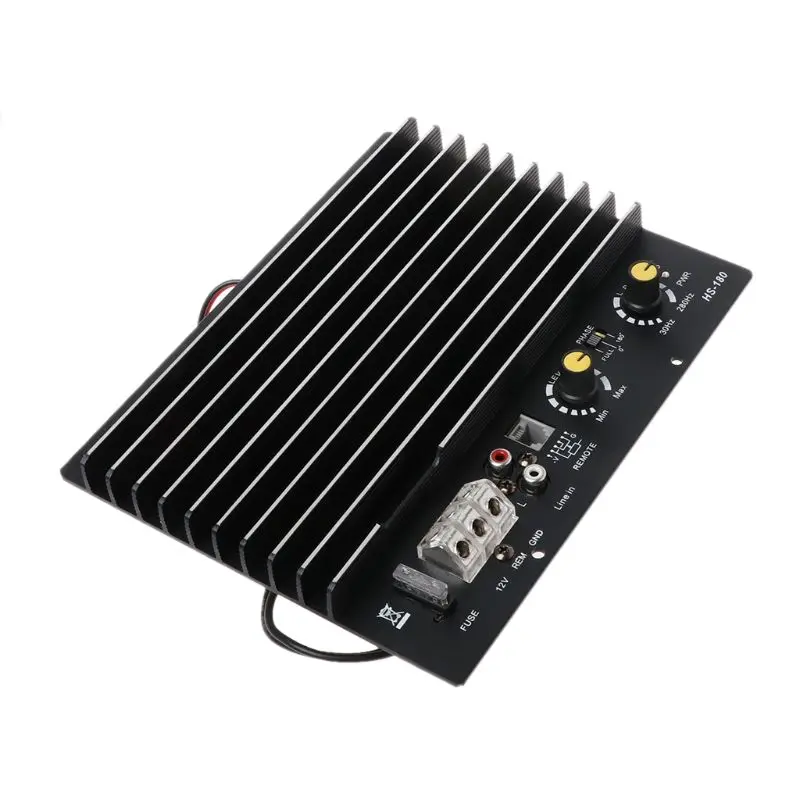 1 unidad DC 12 V 1200 W 100A Auto Car Audio amplificador Board HS-180 alta potencia Subwoofer circuito módulo para altavoz de 8/10 pulgadas 1 unidad DC 12 V 1200 W 100A Auto Car Audio amplificador Board HS-180 alta potencia Subwoofer circuito módulo para altavoz de 8/10 pulgadas