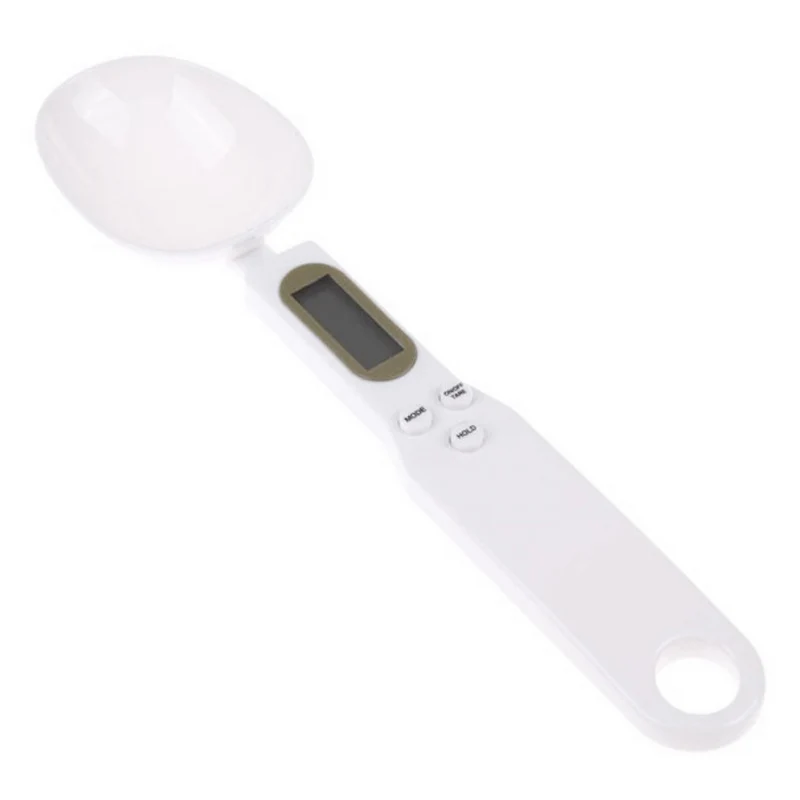 

500/0.1g ABS LCD Digital Electronic Kitchen Lab Gram Measuring Spoon Weighing Scale can CSV