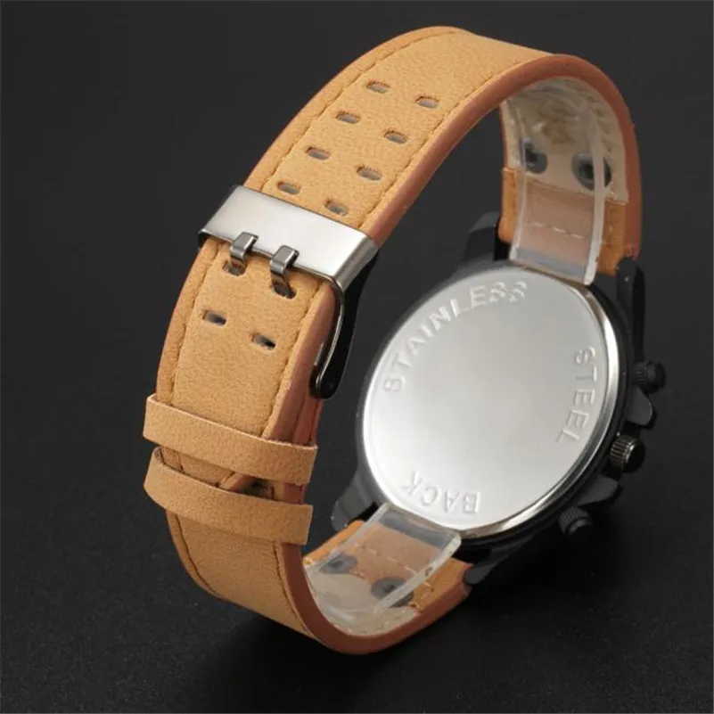 Винтажные классические мужские часы из нержавеющей стали высокого качества водонепроницаемые спортивные кварцевые часы Q5