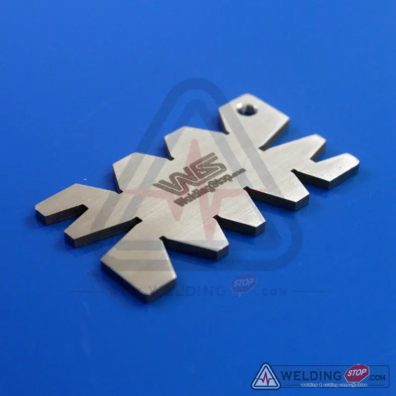 Stainless Steel Screw thread Cutting angle gage Gauge Measuring Toolin