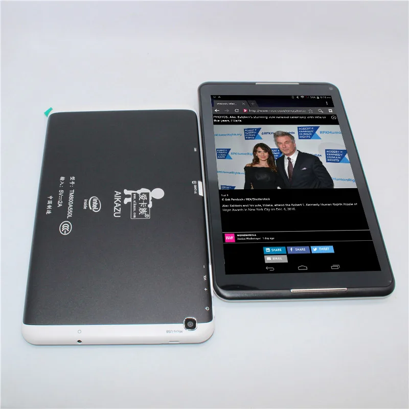 

8 inch TM800 Intel Atom Z3735G Tablet PC Quad Core 1GB+16GB Android 5.0 dual Camera Wifi g-sensor Bluetooth IPS 800 x 1280