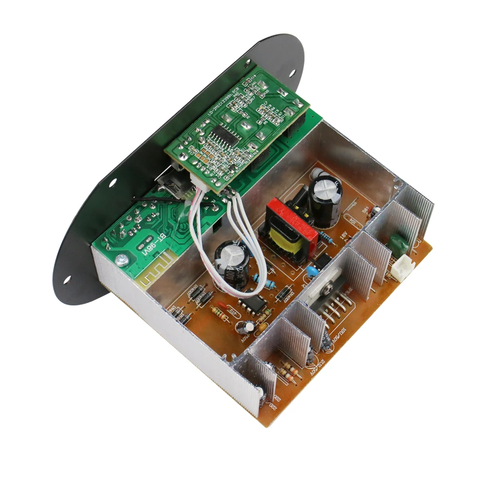 GHXAMP Bluetooth усилитель платы моно сабвуфер двойной микро FM высокий мощности