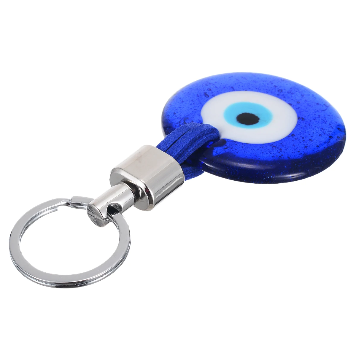 1pc New Blue Evil Eye Pendant Keyring Bag Hanging Pendant Blessing Protection Decoration Keychain