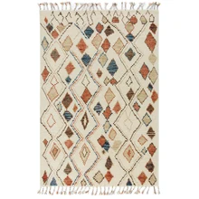 Шерстяной хлопок ковер килим геометрический богемский индийский серый плед марокканский полосатый современный дизайн в скандинавском стиле